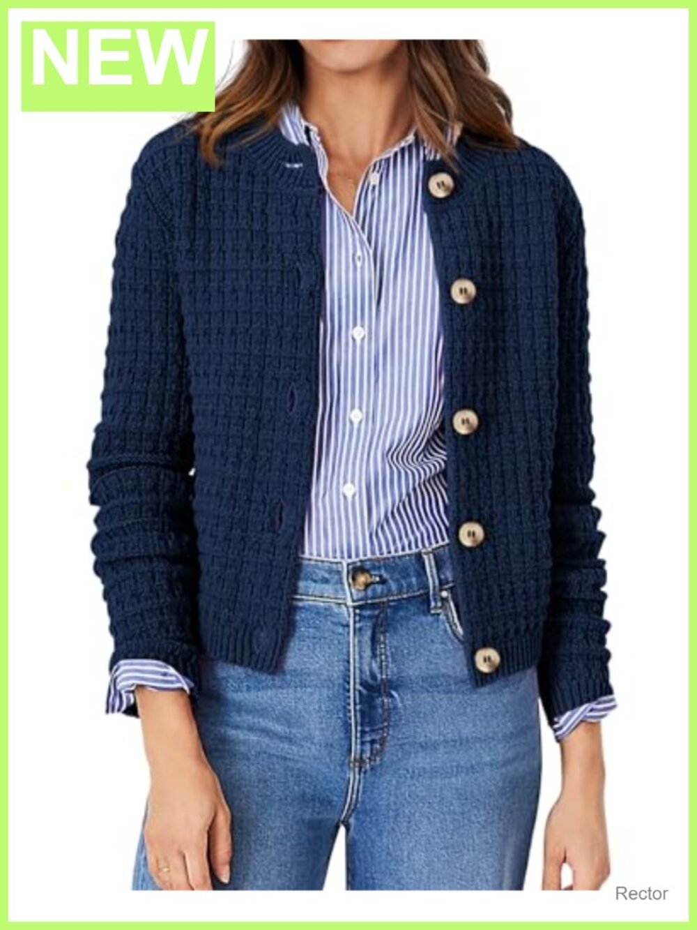 Lightweight Button Up Cardigan Sweater Cotton Knit Long Sleeve Layer